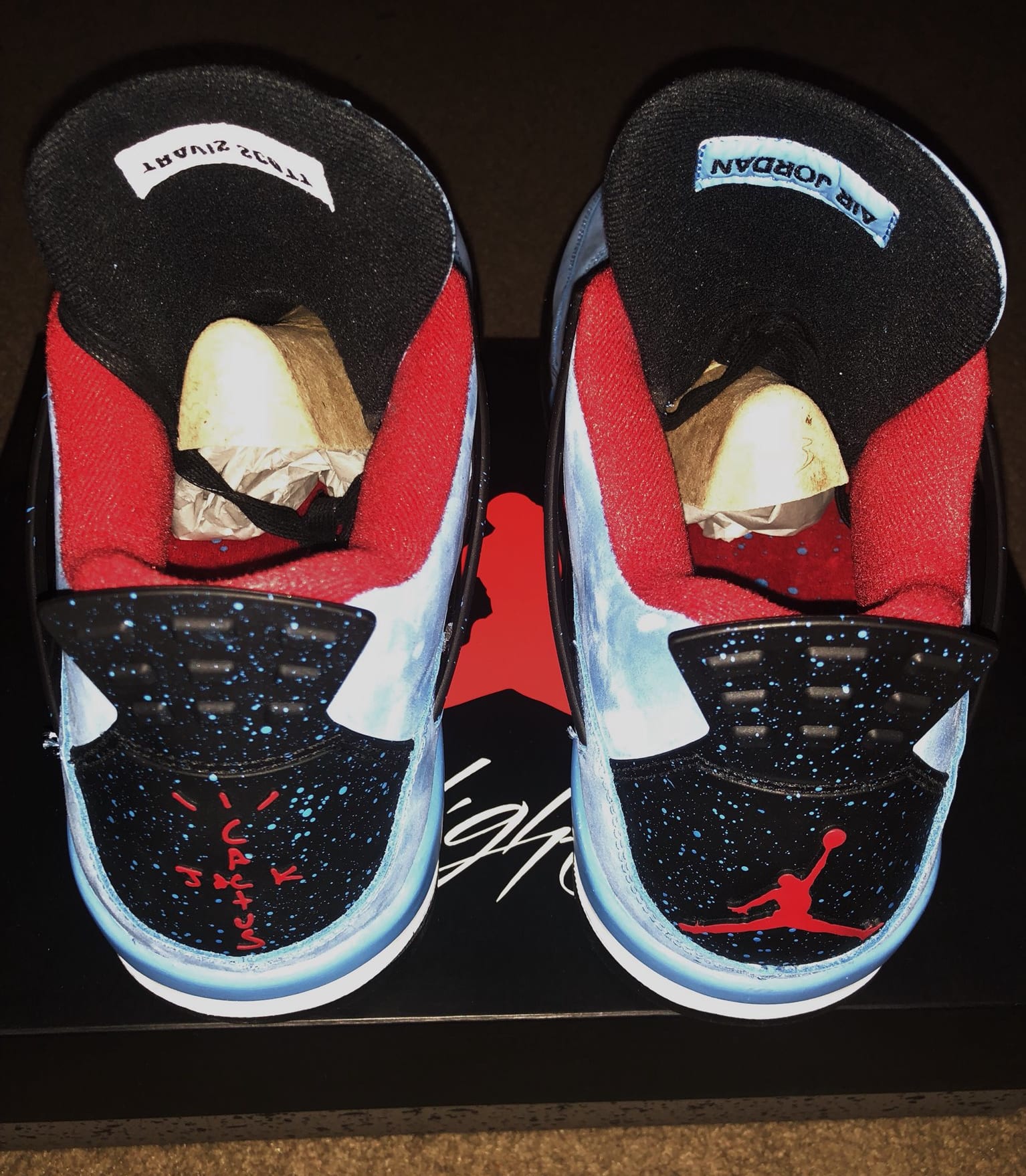 Travis Scott x Air Jordan 4 Oiler Release Date 308497-406 Back