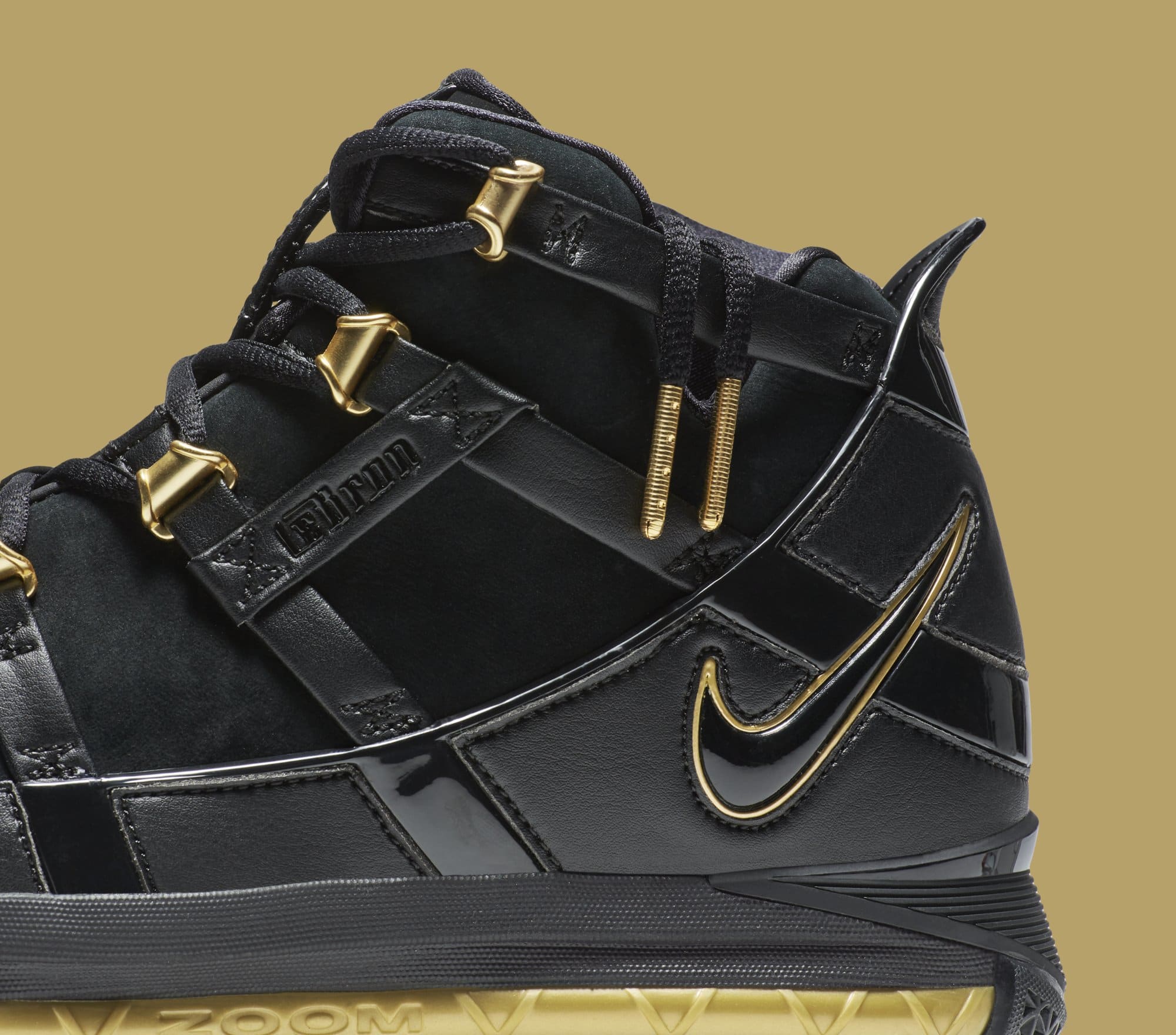 lebron 3s black and gold