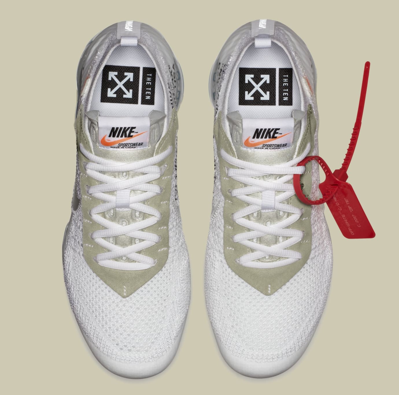 Off-White x Nike Air VaporMax 'White/Black/Total AA3831-100 Release Date | Sole Collector