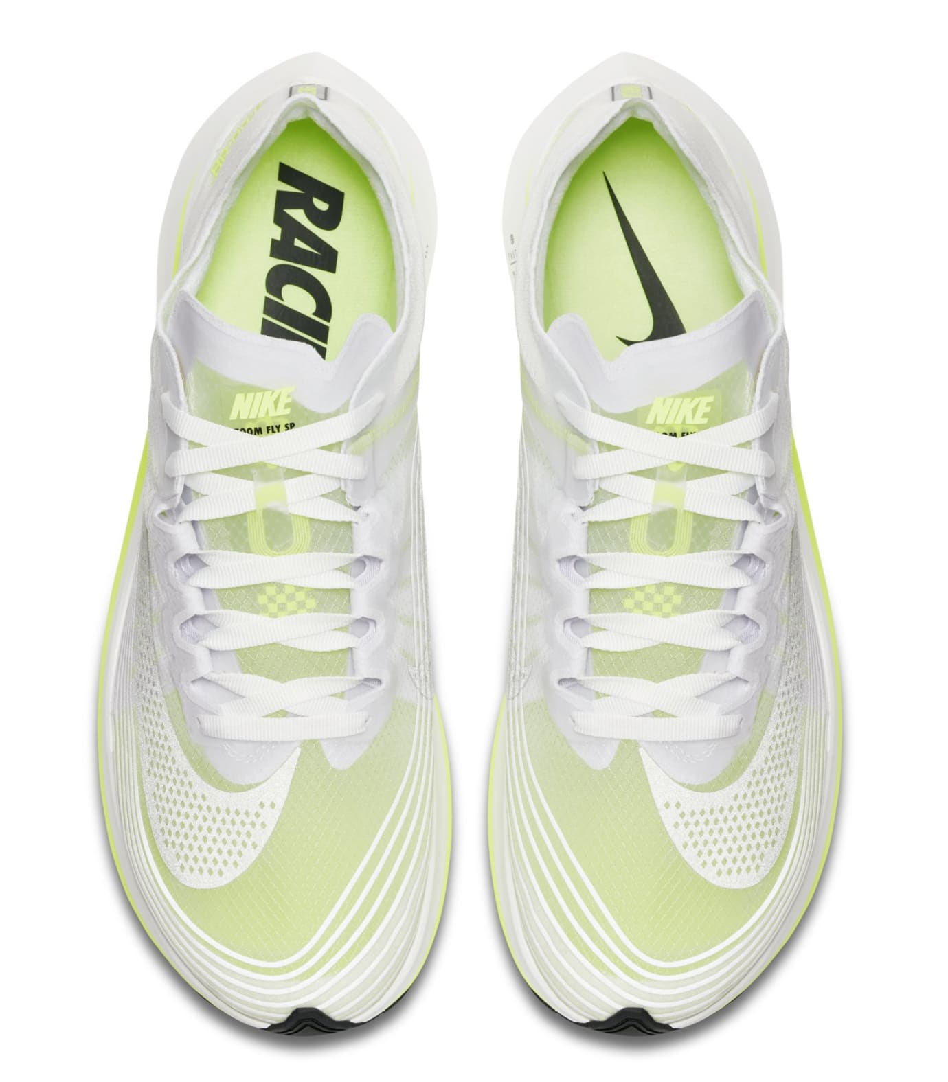 nike zoom fly white volt