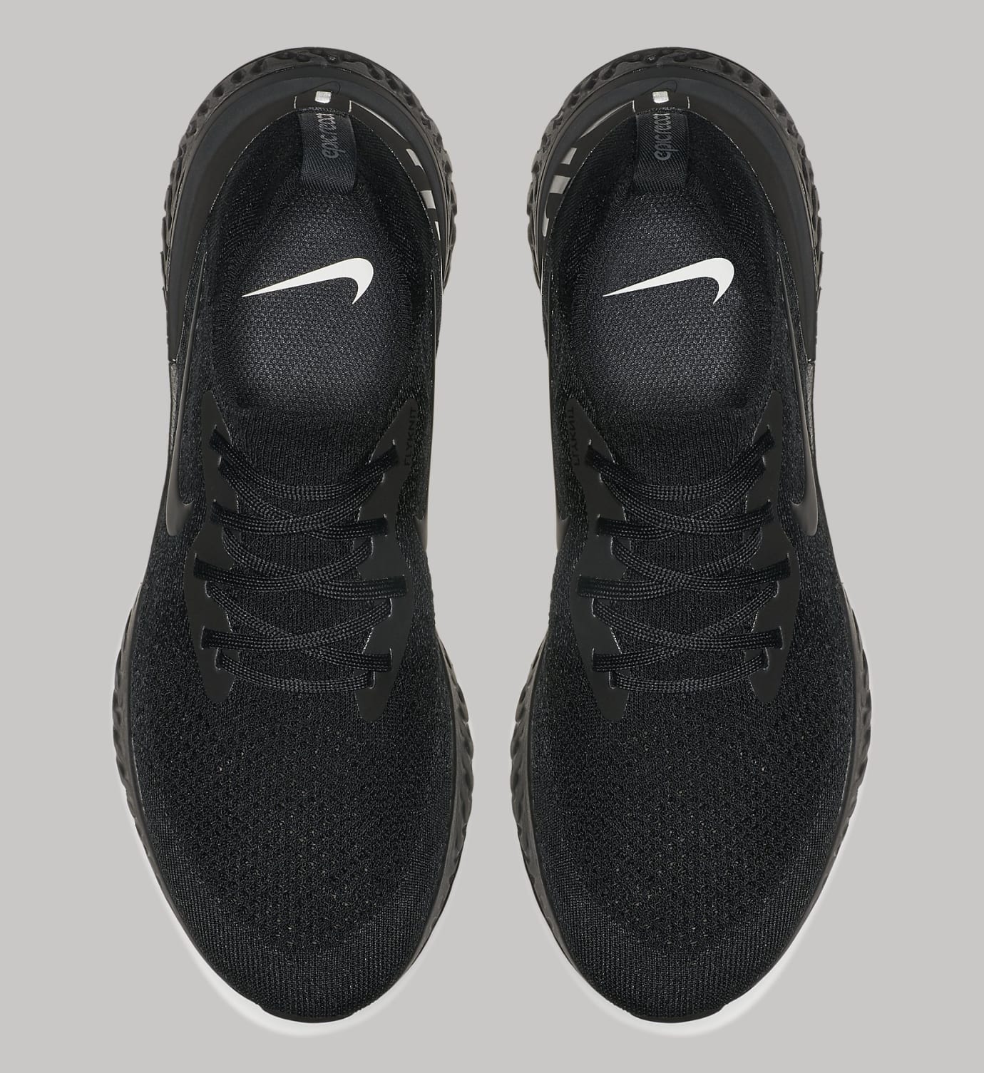 triple black nike epic react flyknit