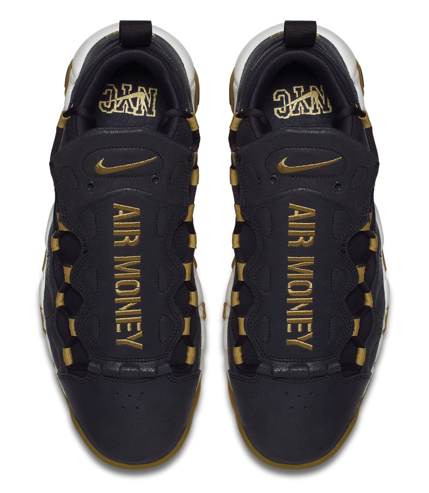 Nike Air More Money 'The Bronx' 'Brooklyn' Release Date AR5401-100 AR5401-001 | Sole Collector