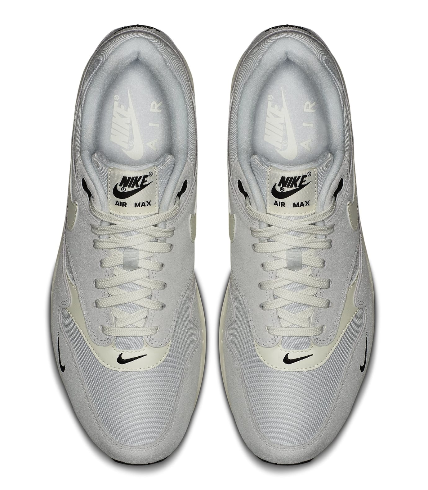 nike air max 1 mini swoosh pure platinum