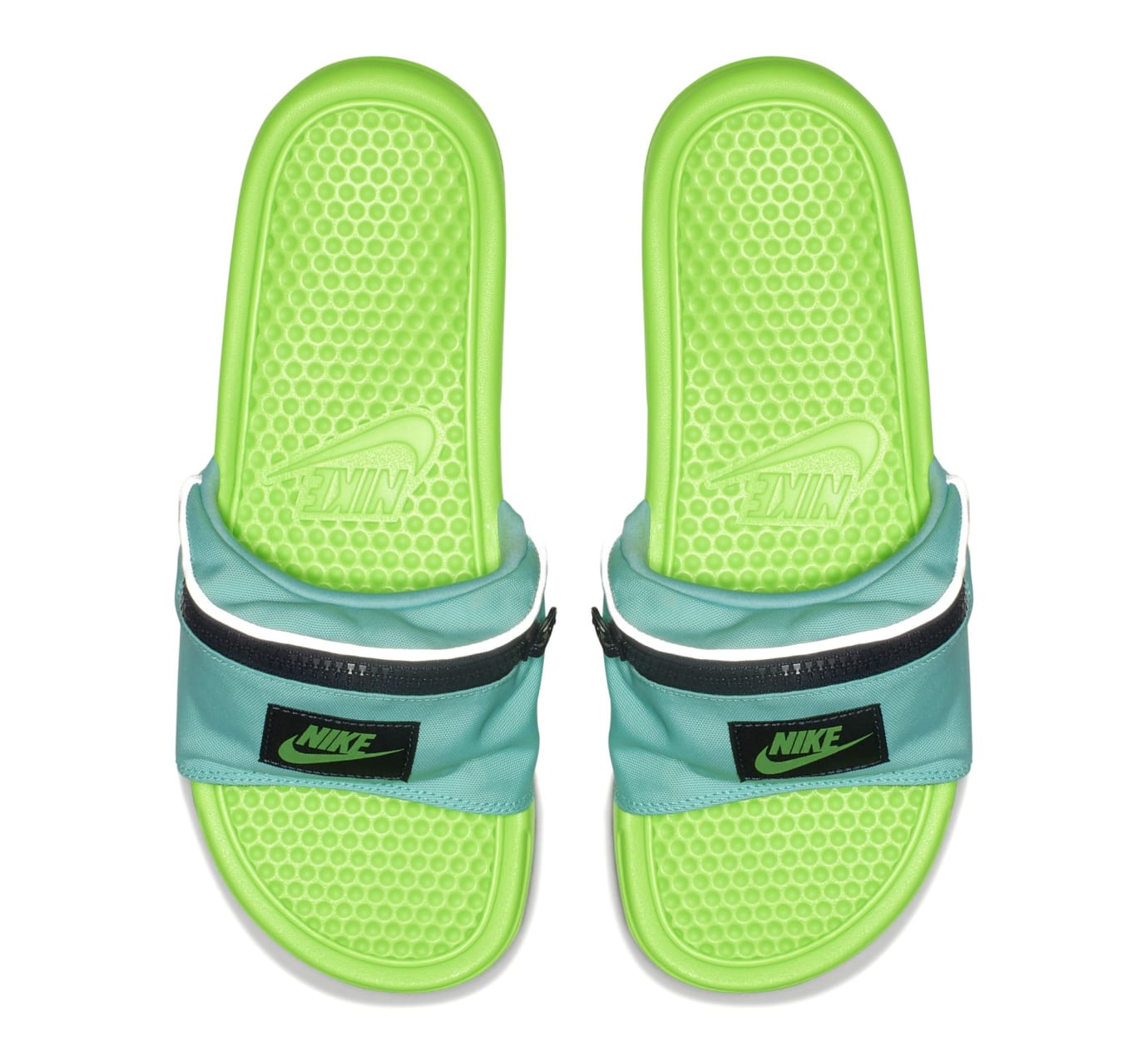 nike slides pouch