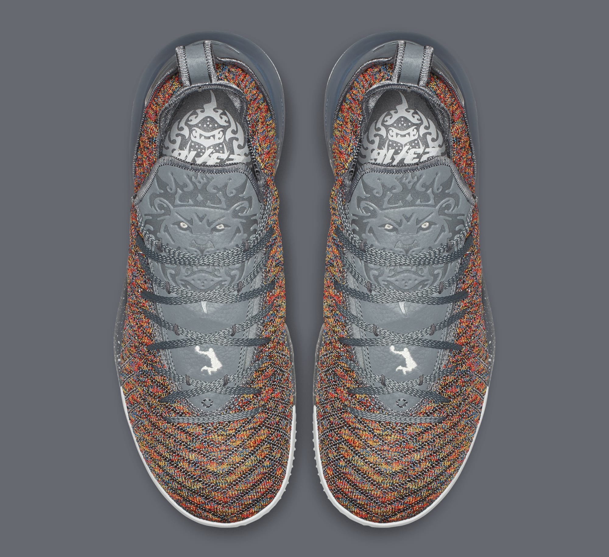 lebron 16 grey