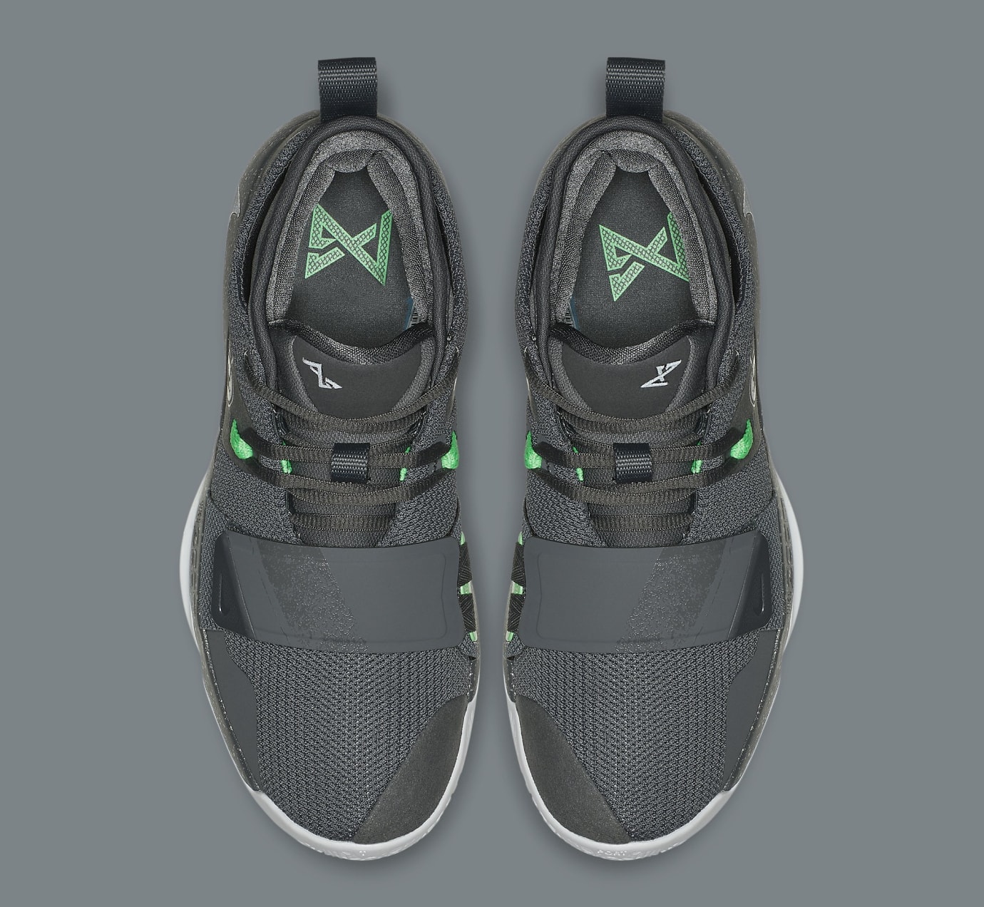 nike pg 2.5 grey green