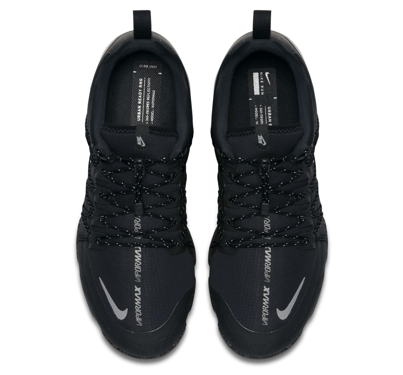 nike vapormax run utility triple black