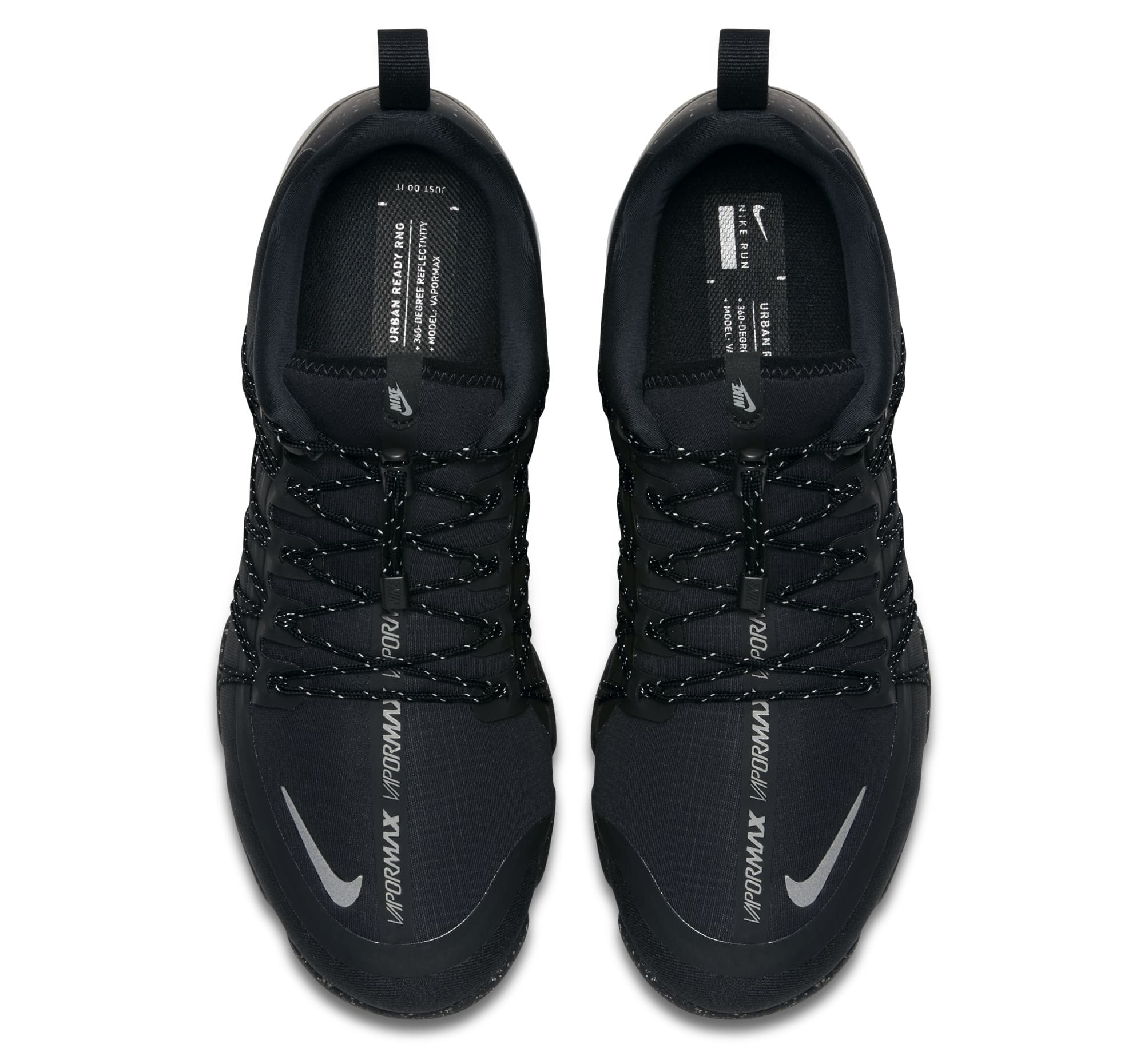 nike vapormax run utility triple black