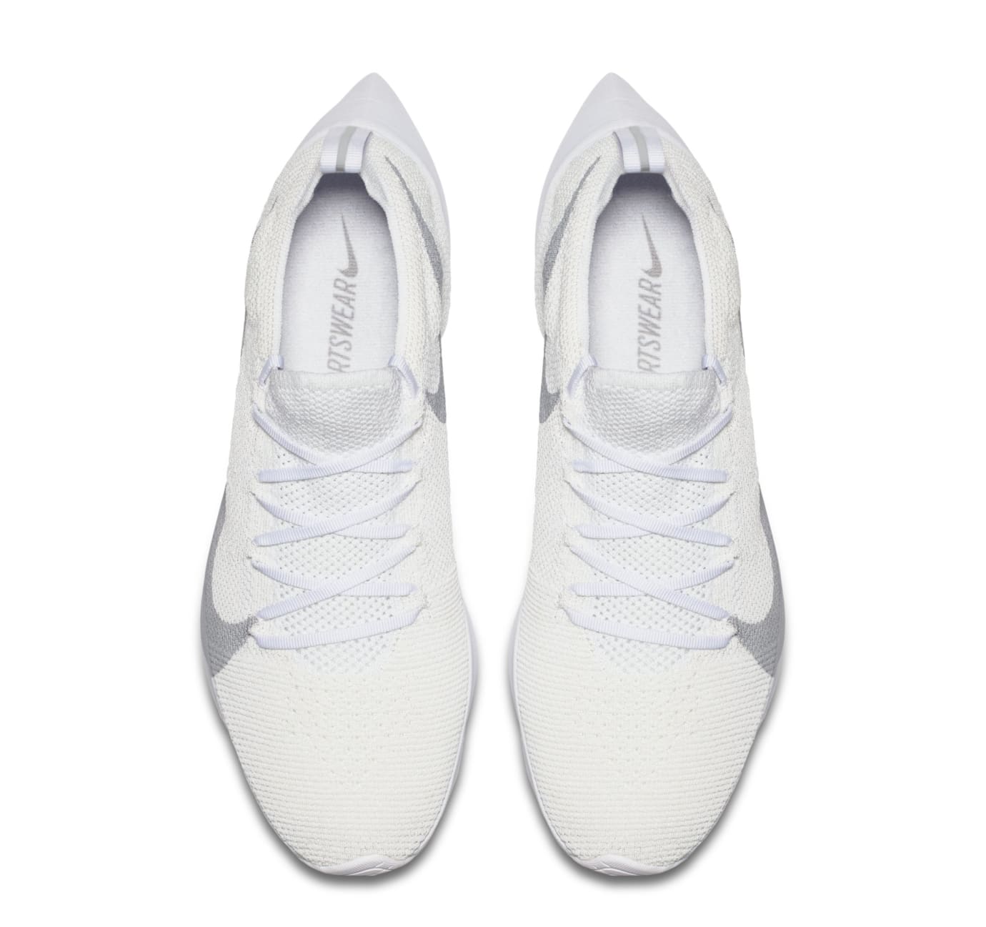 nike vapor street flyknit white