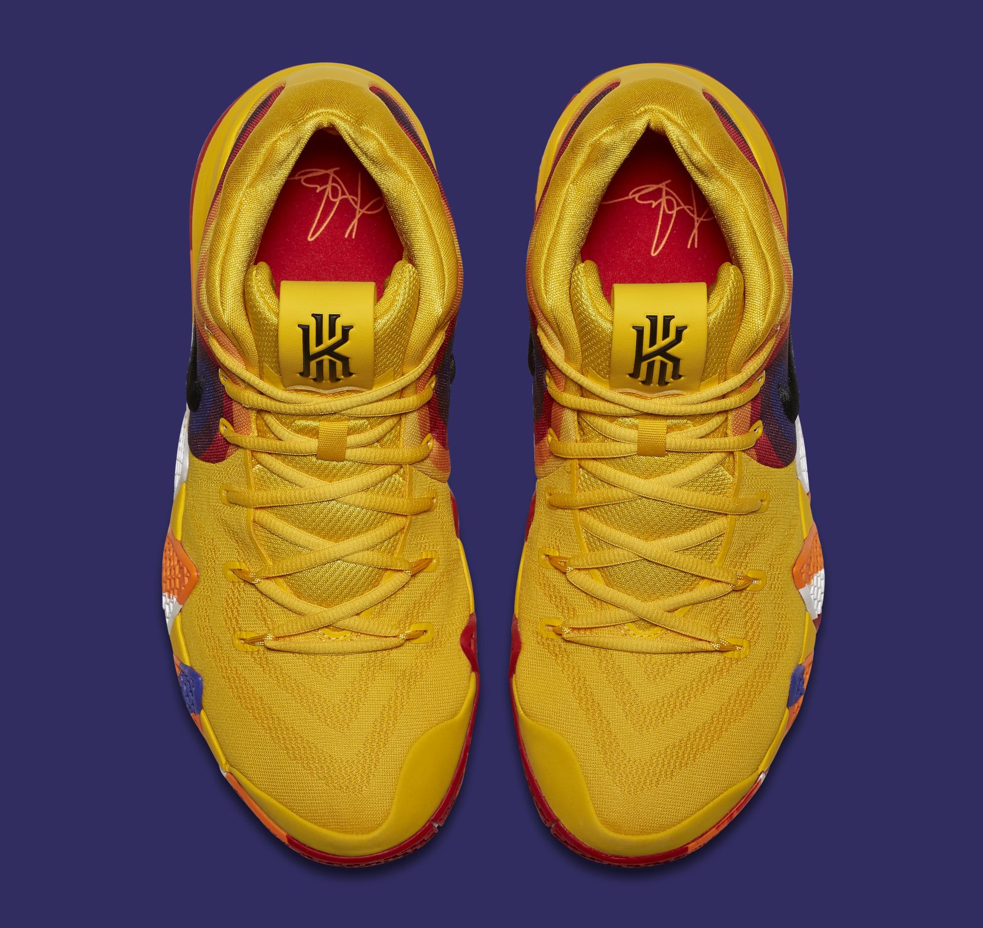 kyrie 4 yellow