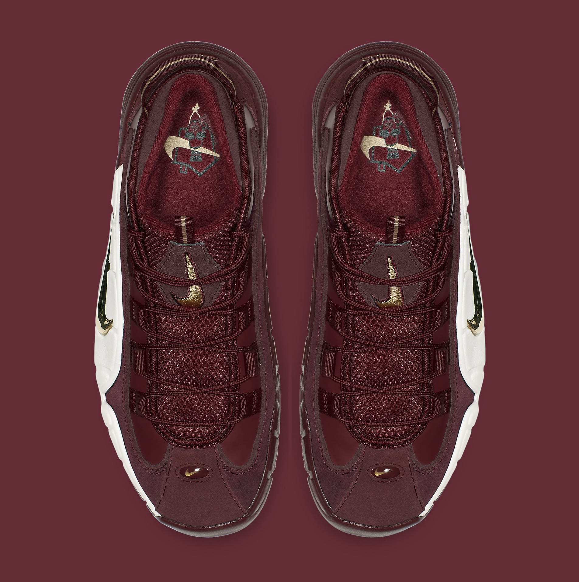 nike air max penny burgundy