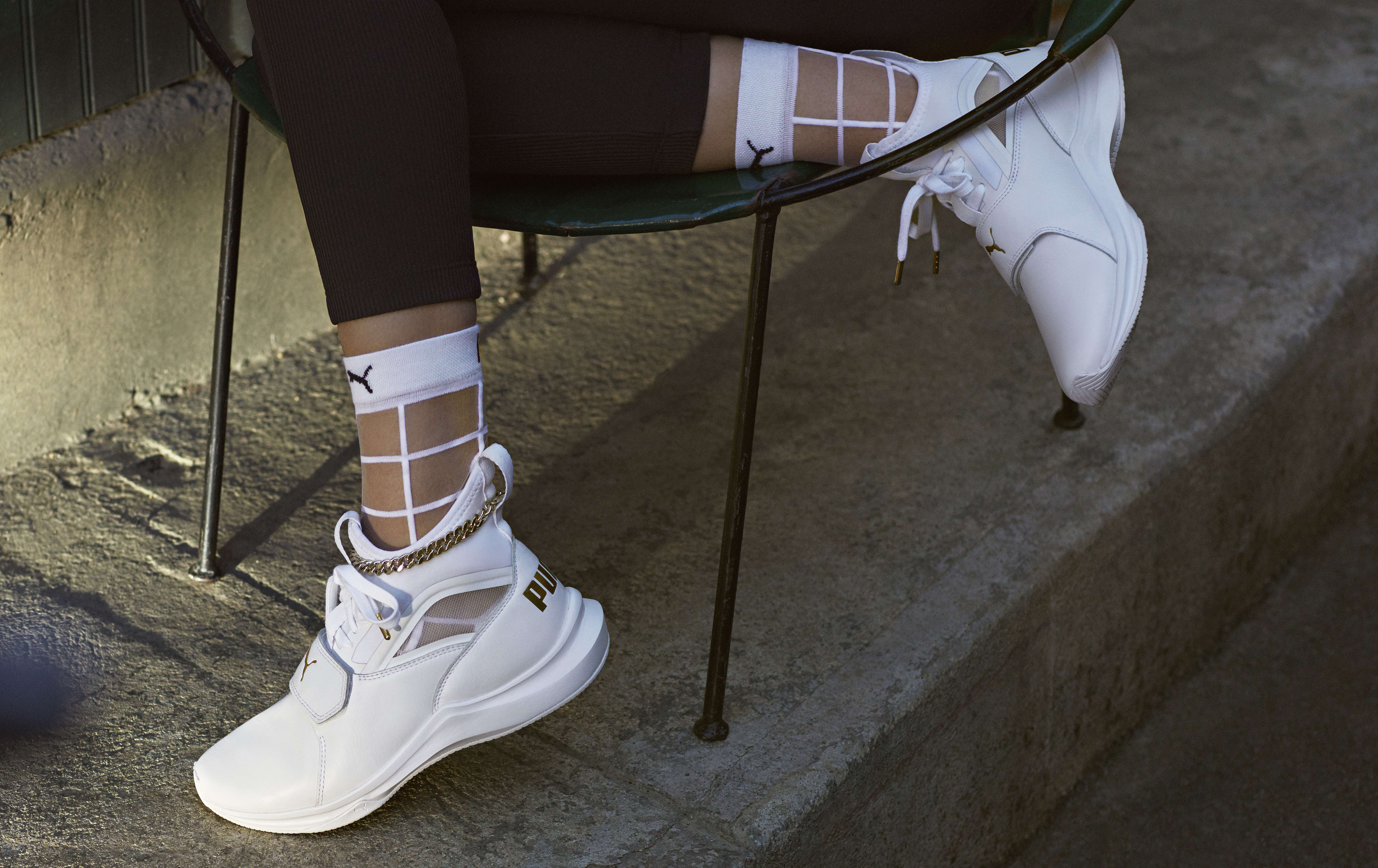 puma x selena gomez track pants