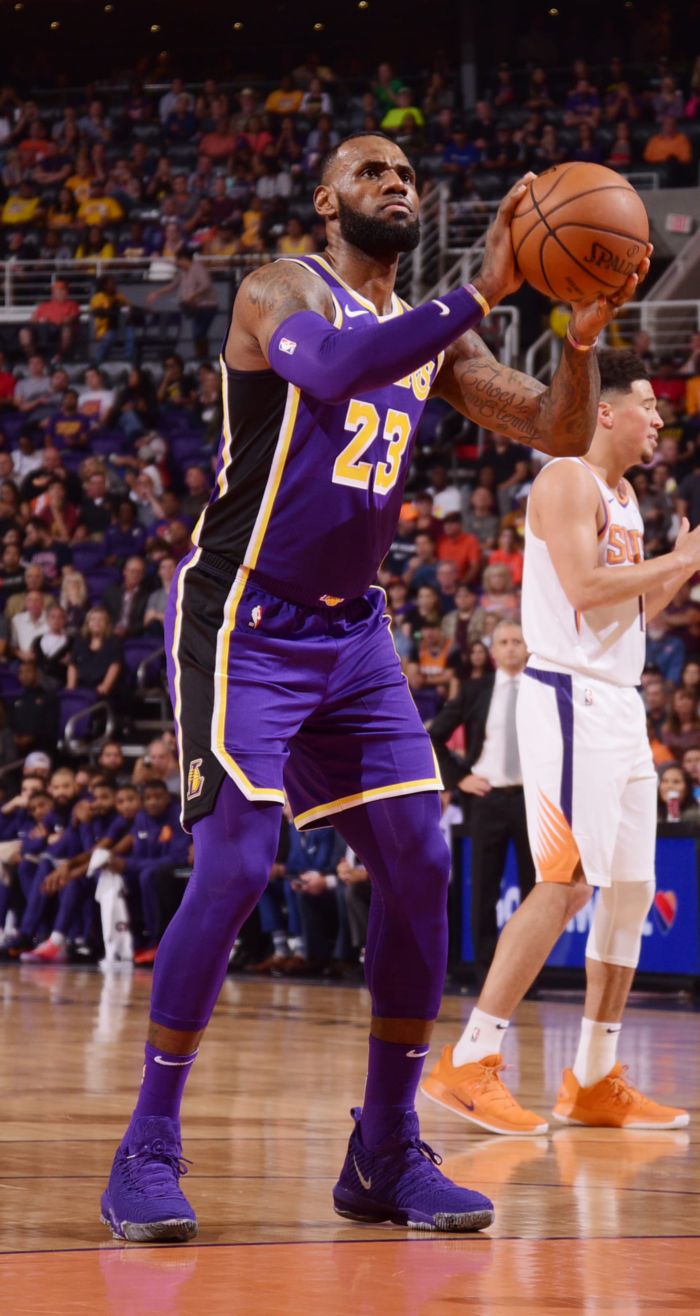 LeBron James Debuts All-Purple LeBron