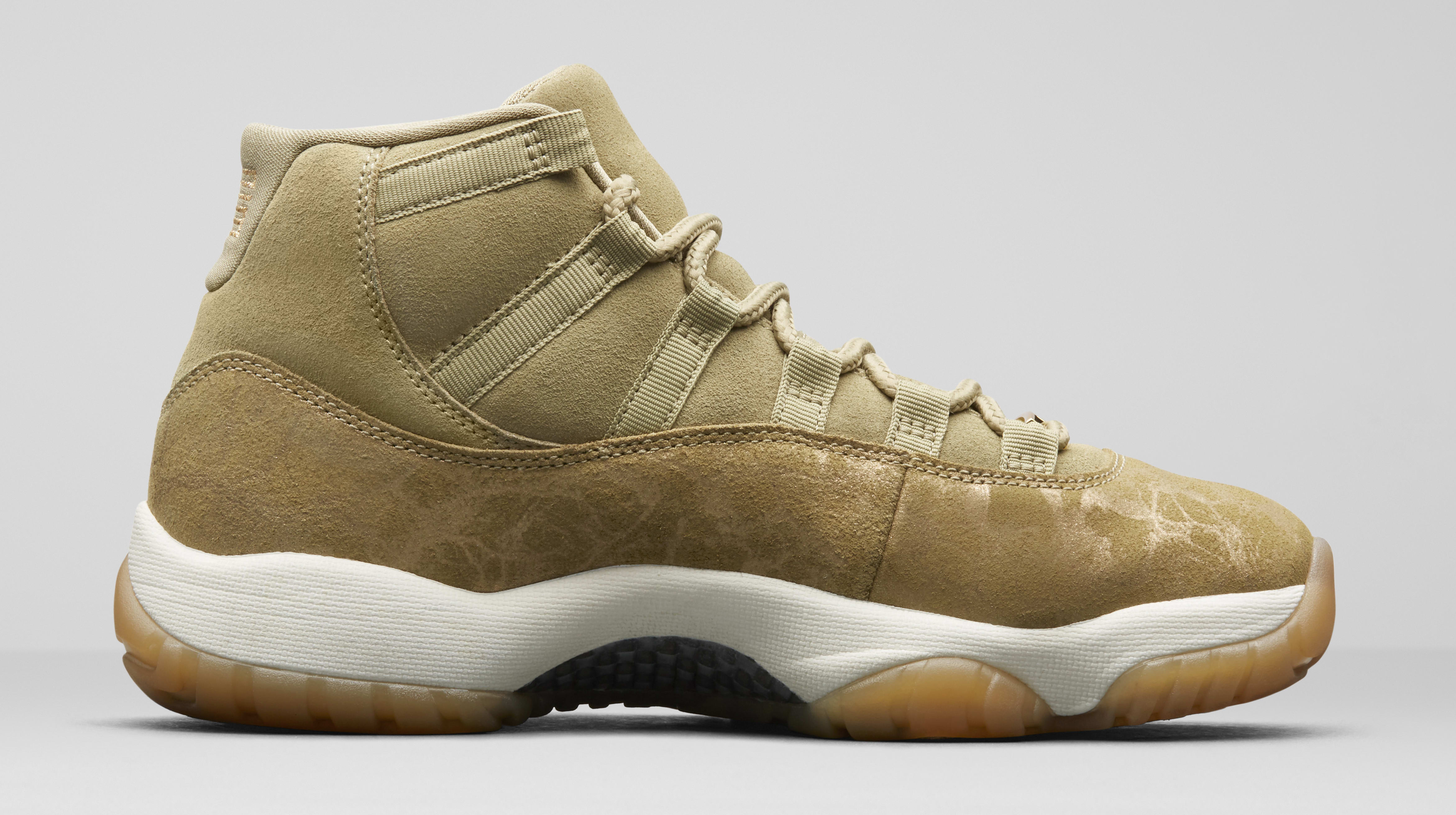 jordan 11 olive green release date