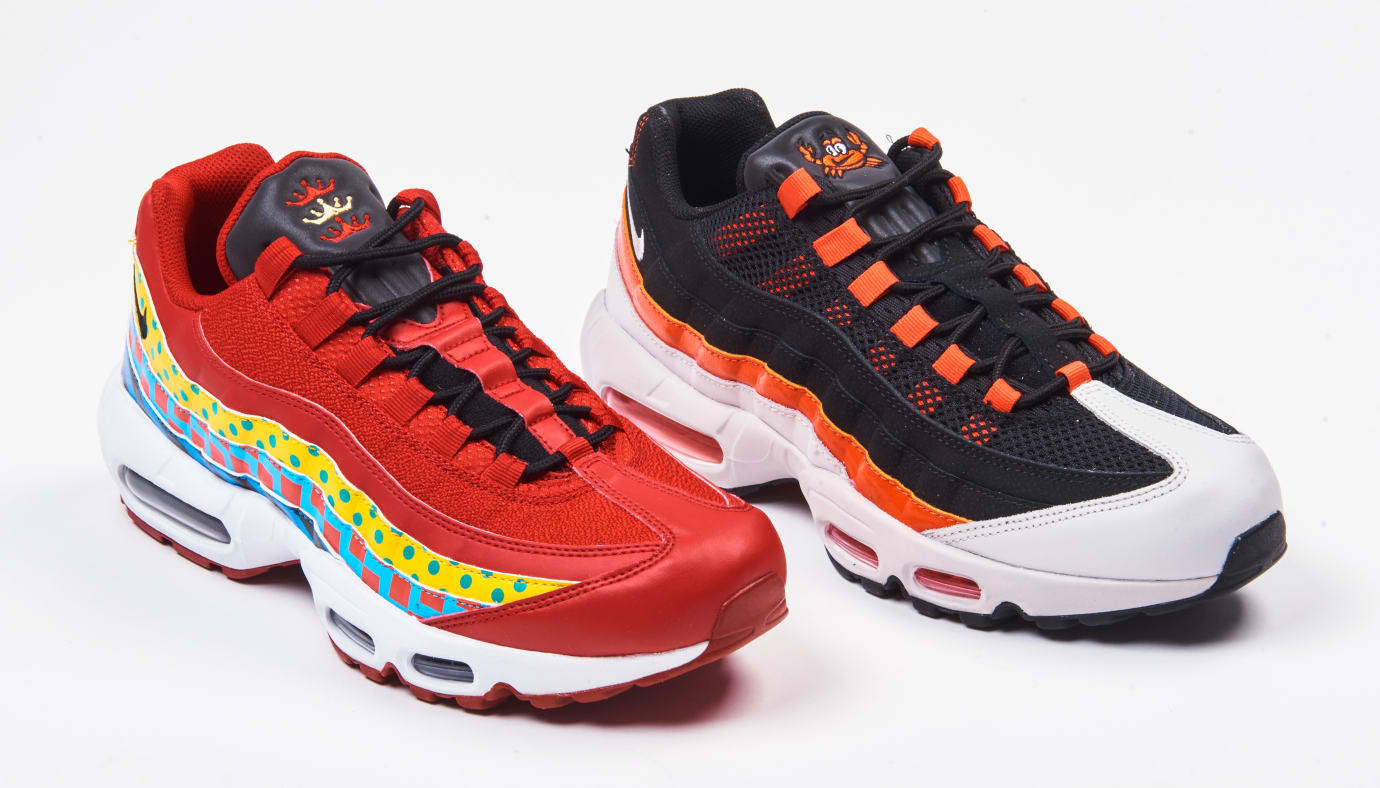 foot locker air max 95 black
