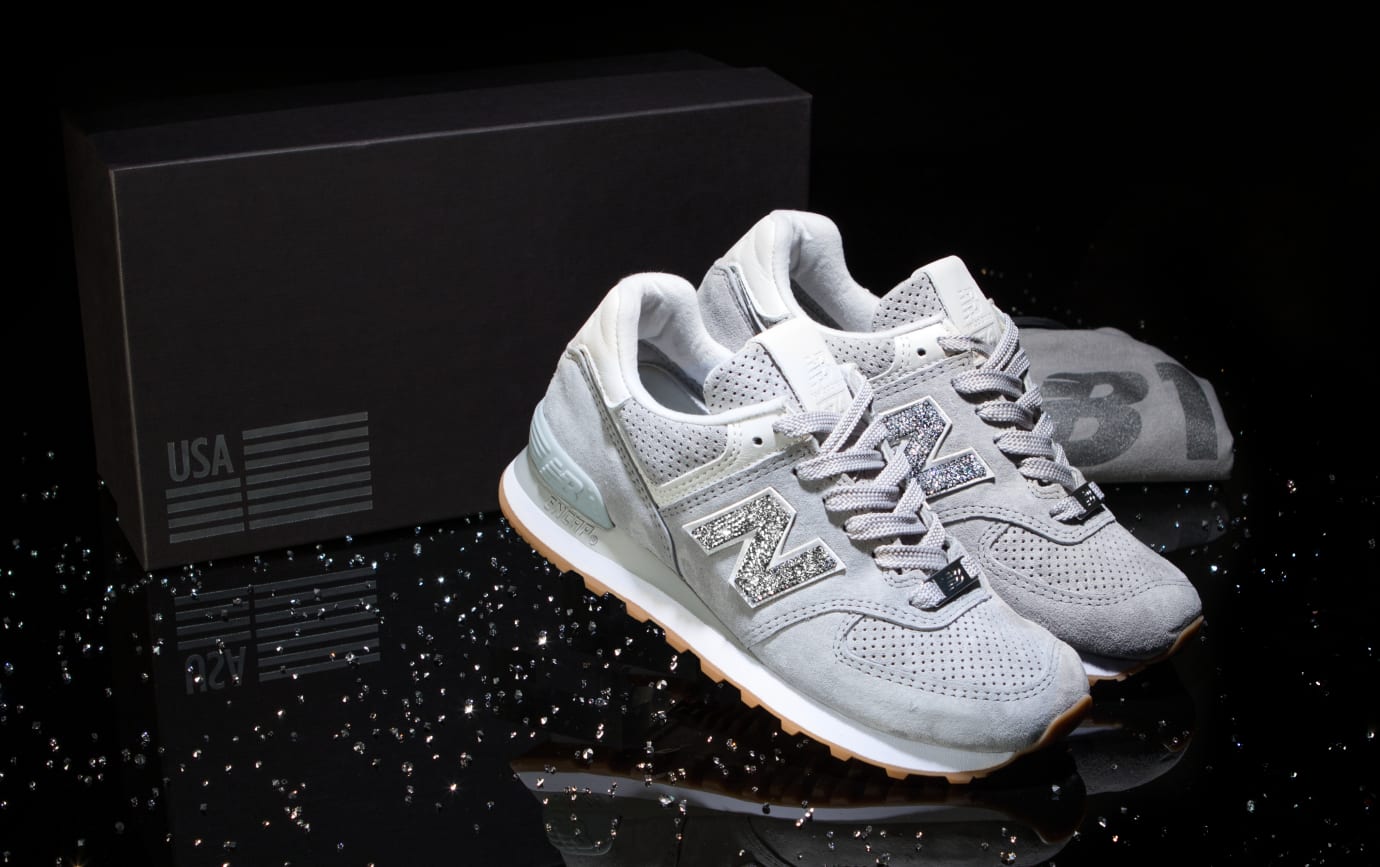 new balance 574s white
