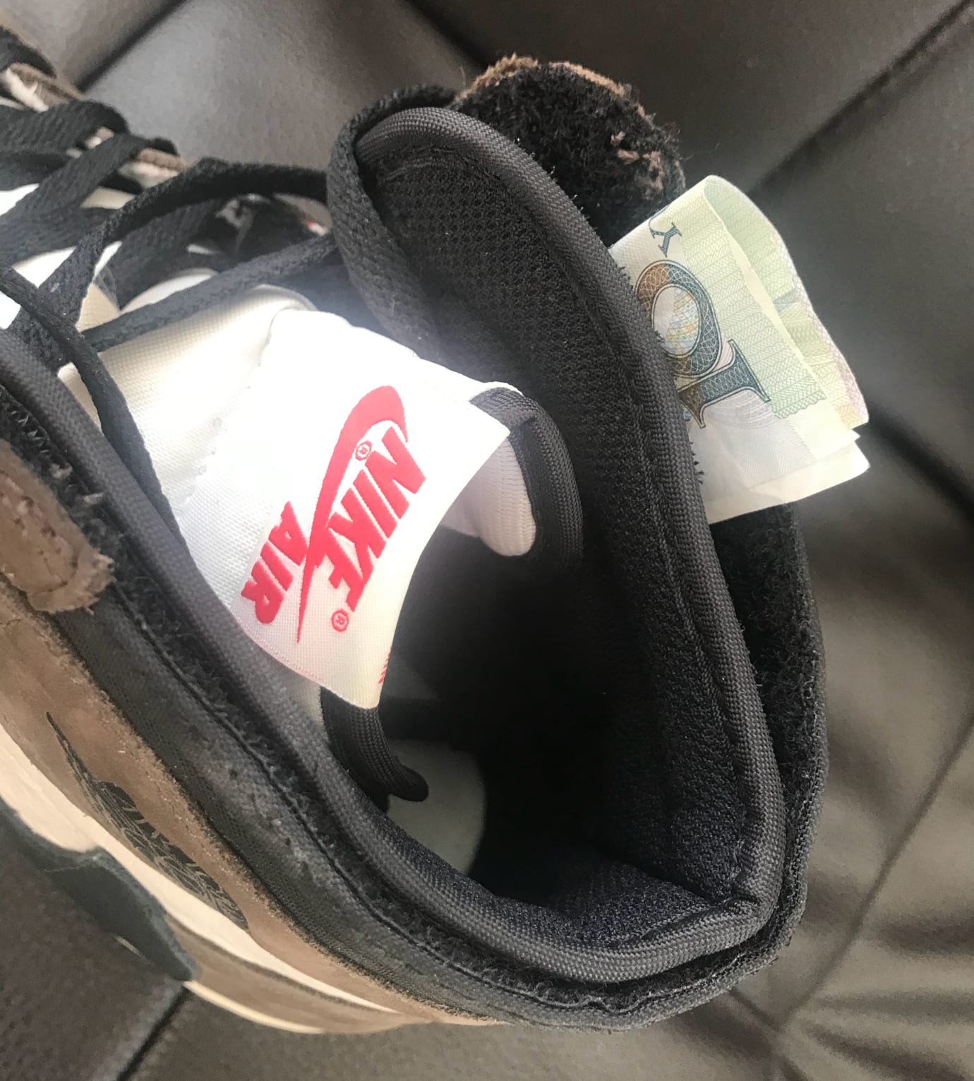 travis scott jordan 1 hidden pocket