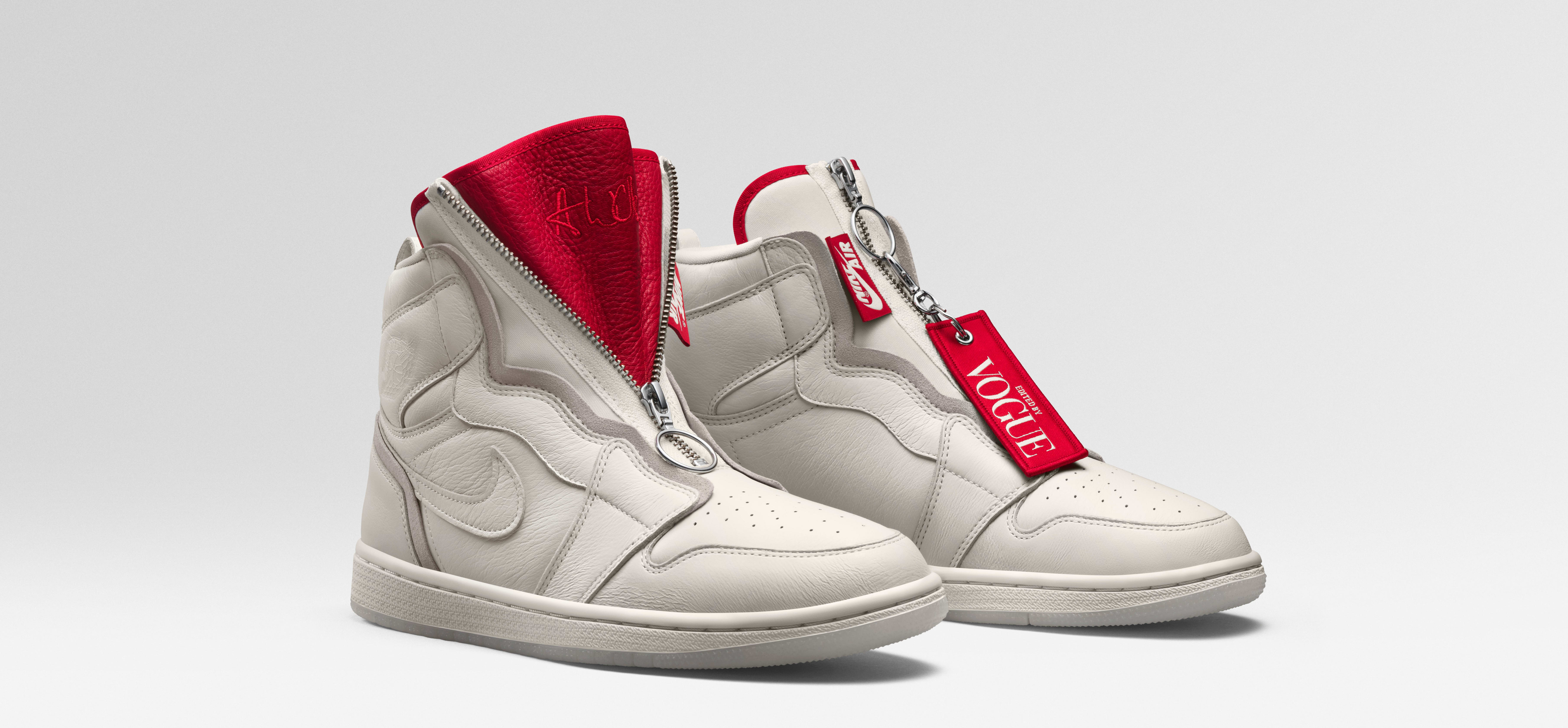 Vogue x Air Jordan 1 Zip AWOK 'Sail'