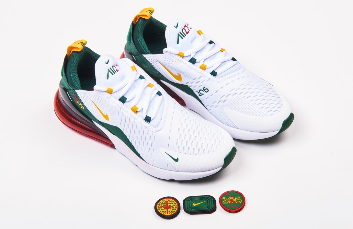 air max red green yellow