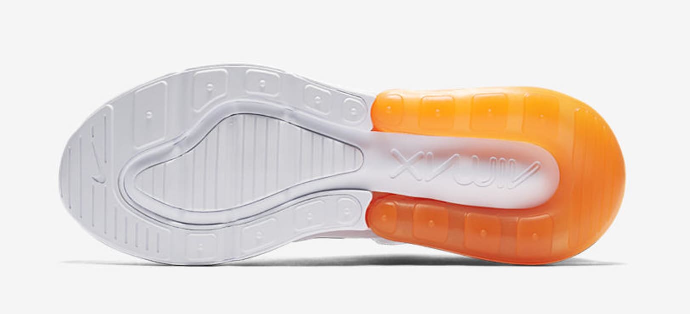 Nike Air Max 270 'White Pack' Total Orange AH8050-102 Hot Punch AH8050-103 Photo Blue AH8050-105