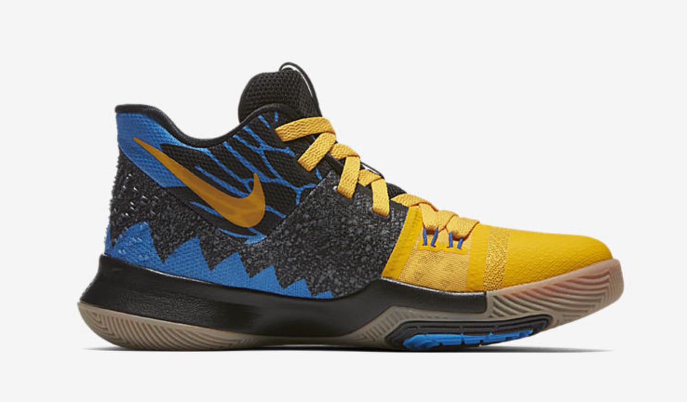 kyrie 3 blue and gold