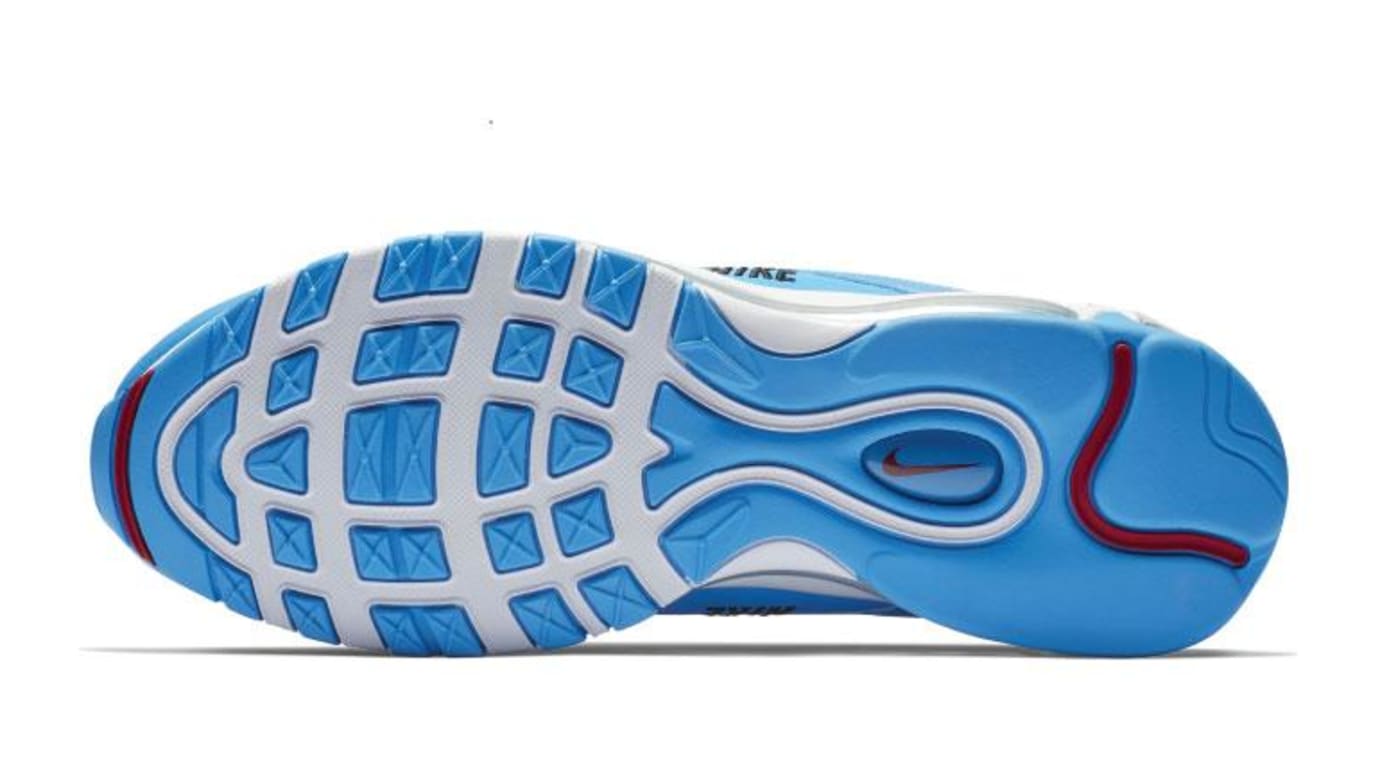 nike airmax 97 white and blue