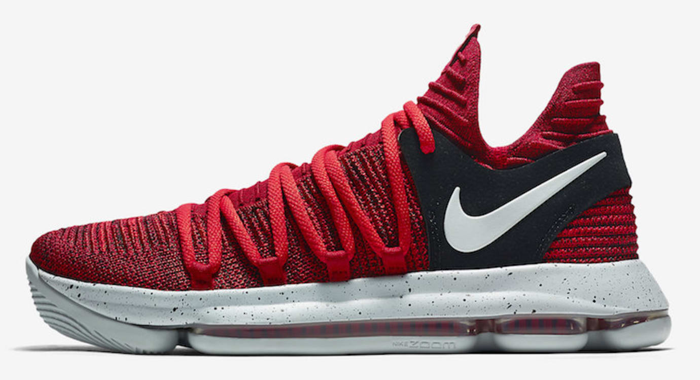 kd 10 black and red