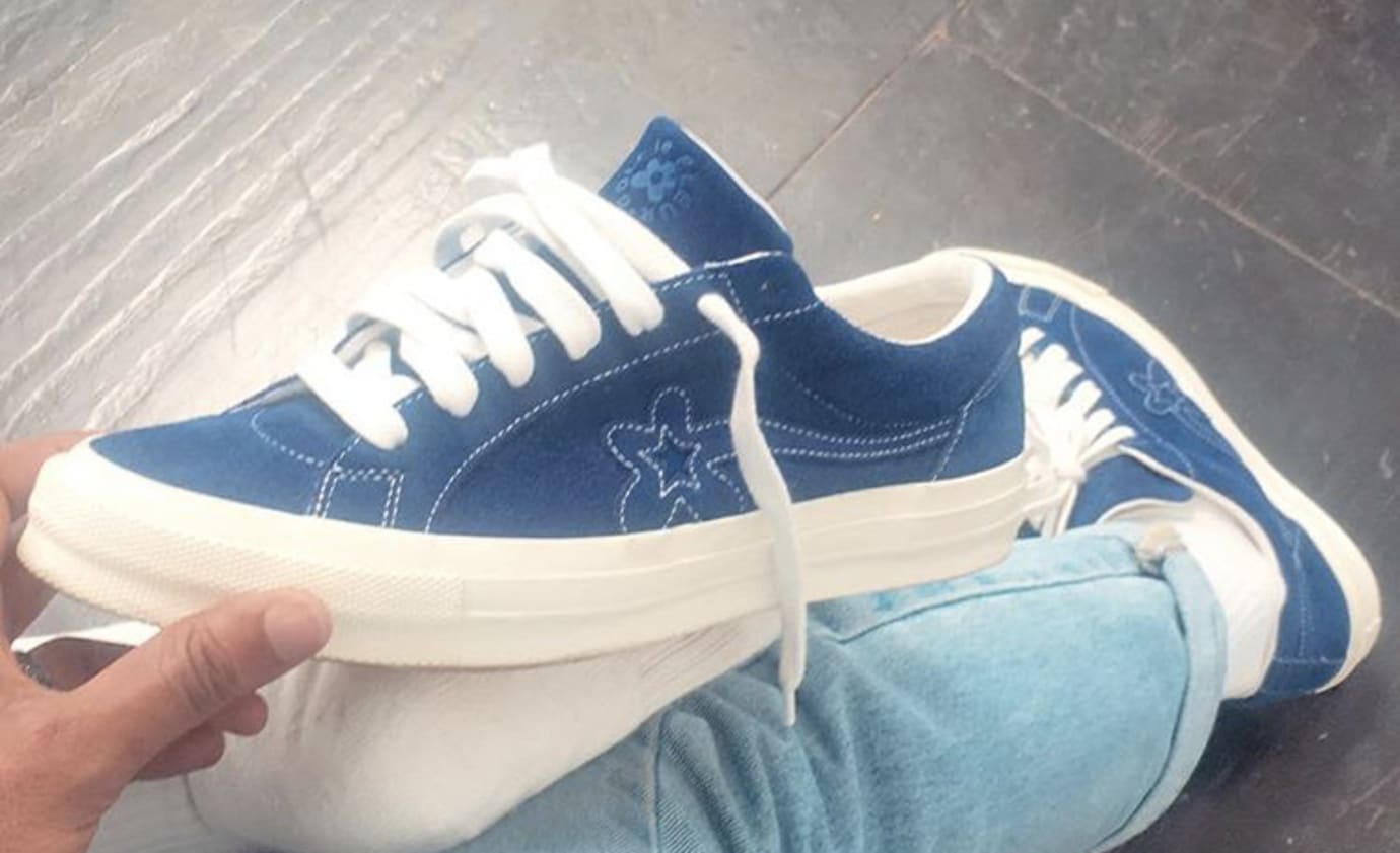 blue golf le fleur shoes