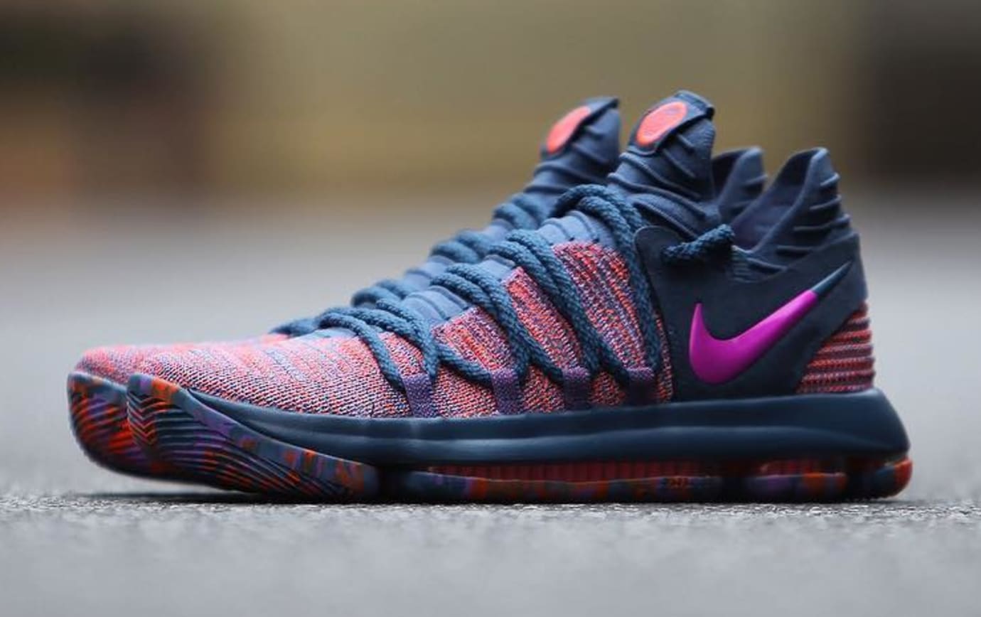 Nike kd 10 all black clearance