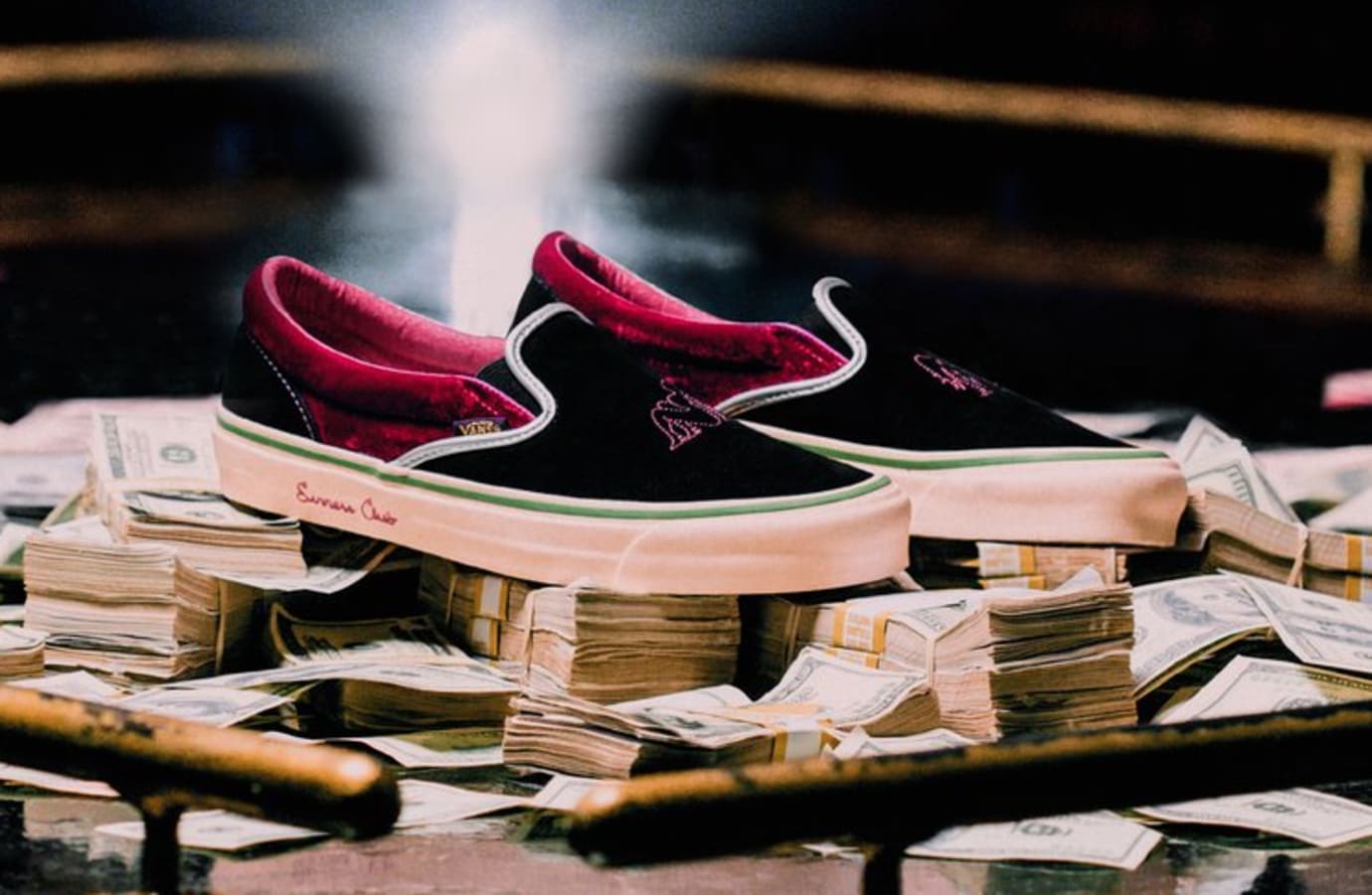 vans sinners club slip on