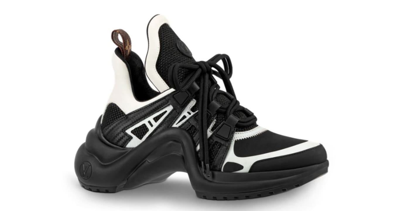 louis vuitton black and white archlight
