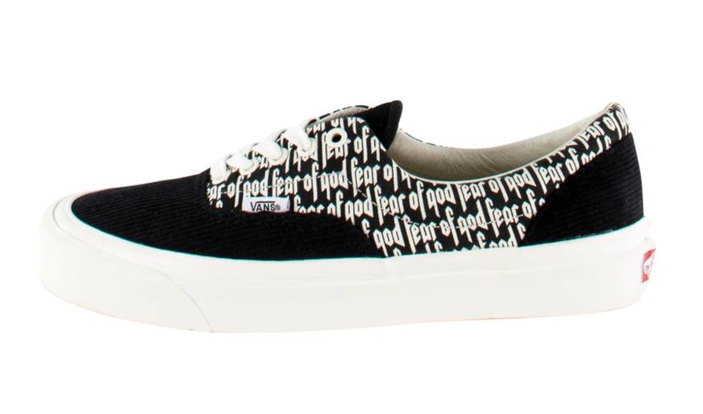 fear of god vans black