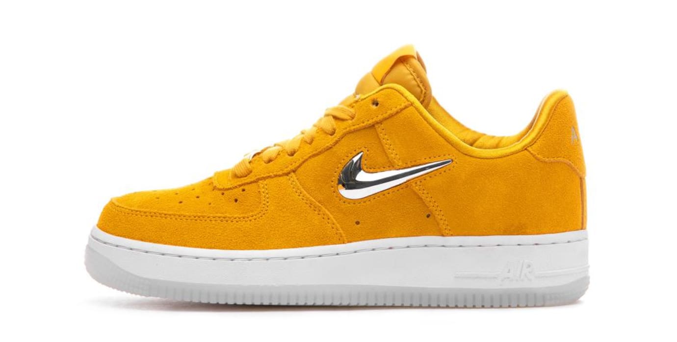 yellow and silver air force 1