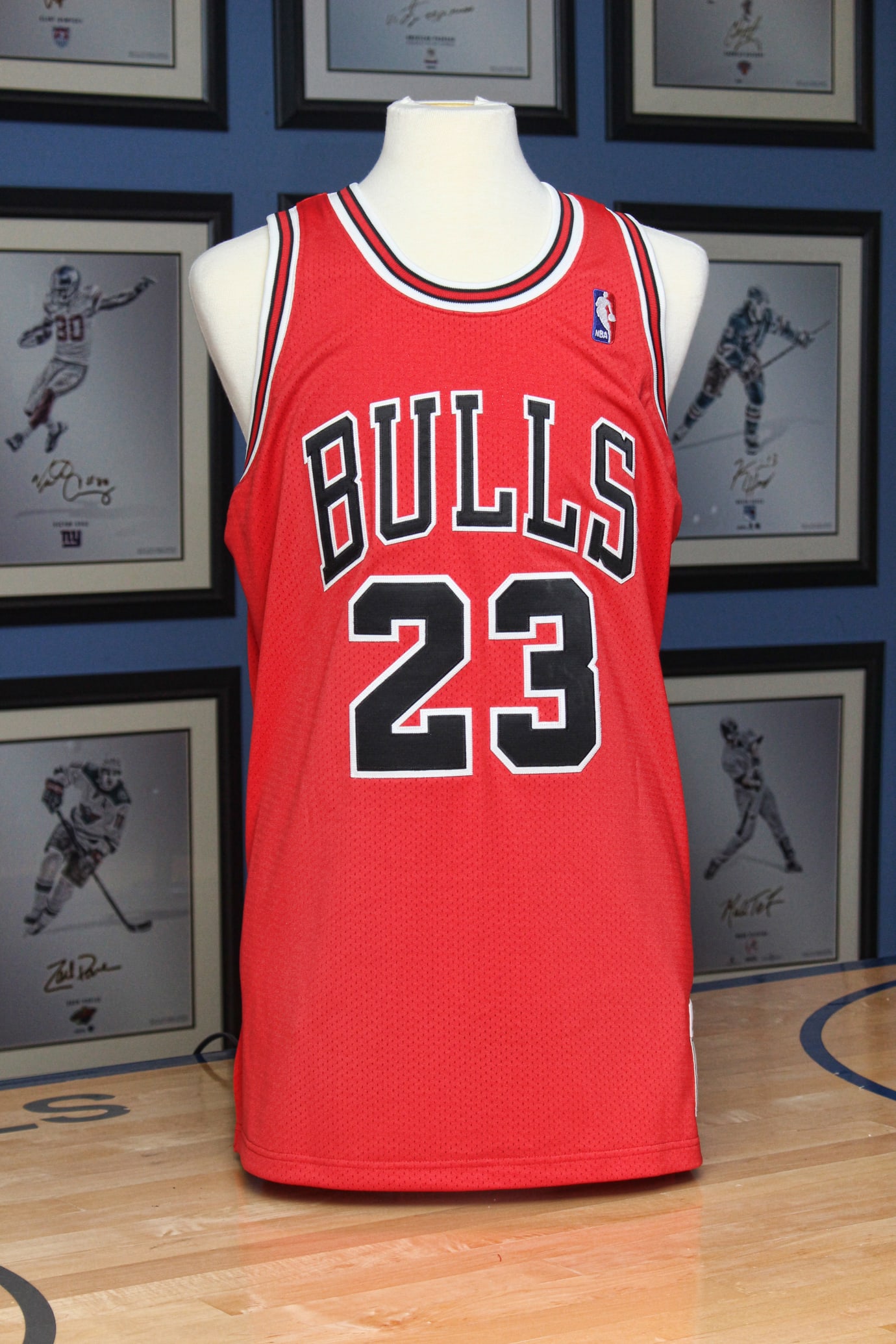 michael jordan signed jersey for sale