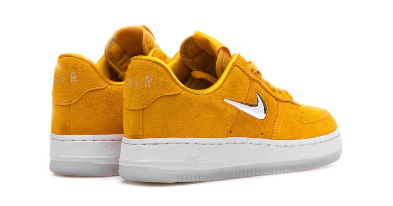 yellow and silver air force 1