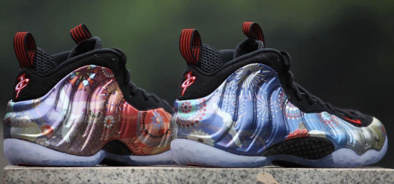 nike foamposite chinese new year