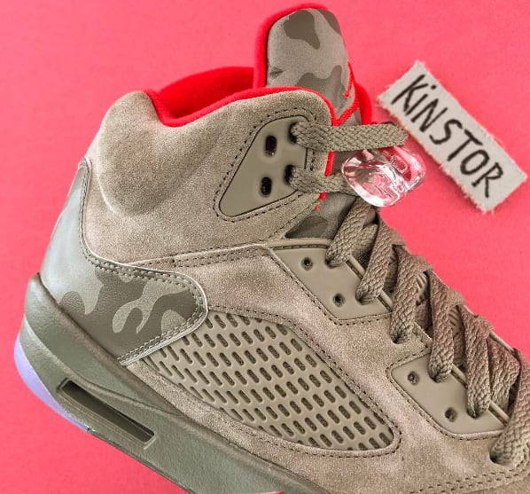 Air Jordan V "Dark Stucco Camo"