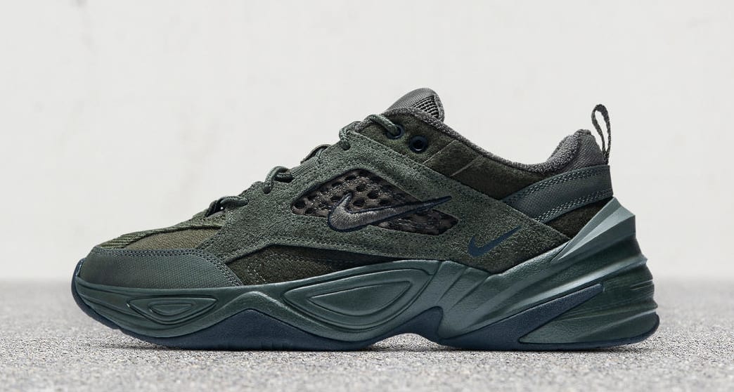 nike tekno m2k green