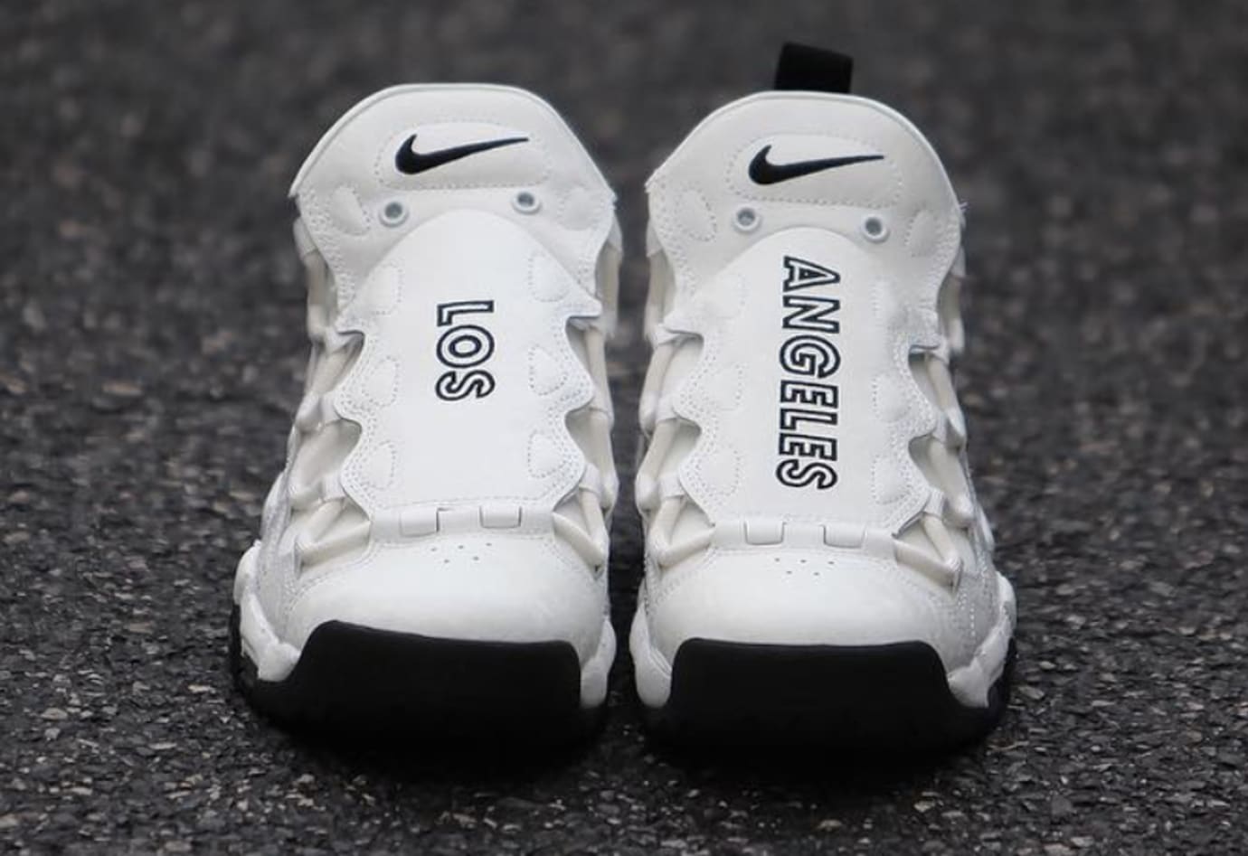 Nike Air More Money 'White/Los Angeles' (Front)