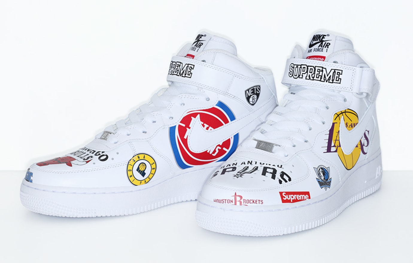 nike supreme air force 1 nba