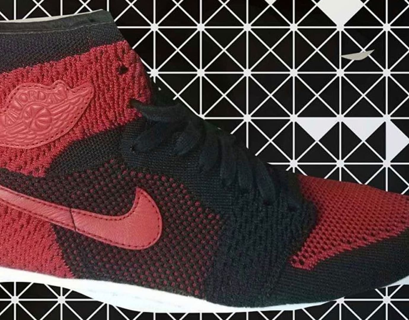 knitted jordan 1s