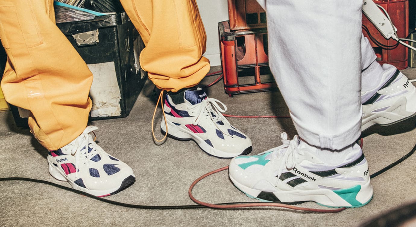 reebok aztrek og white