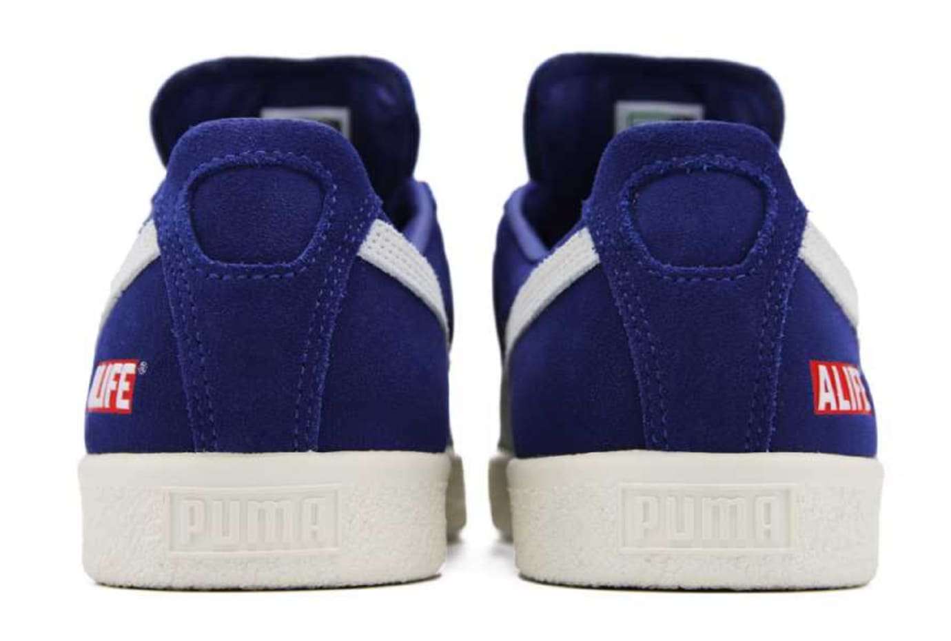 puma clyde navy blue