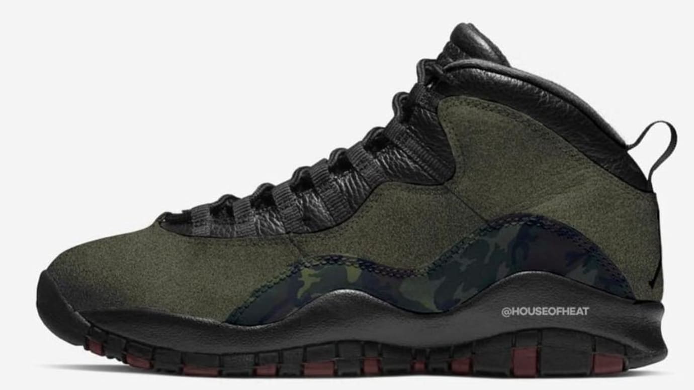 air jordan 10 camo