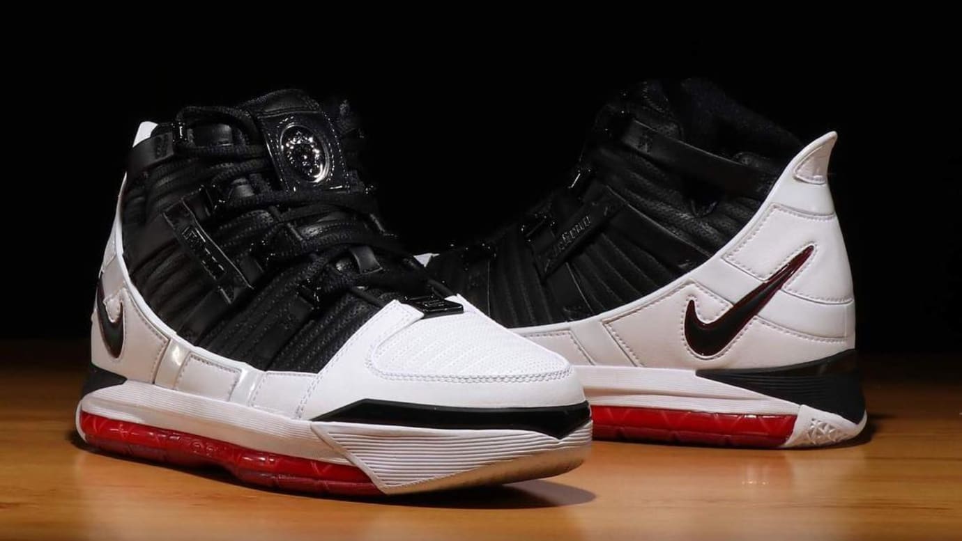 Nike Zoom LeBron 3 'Home' White/Black 