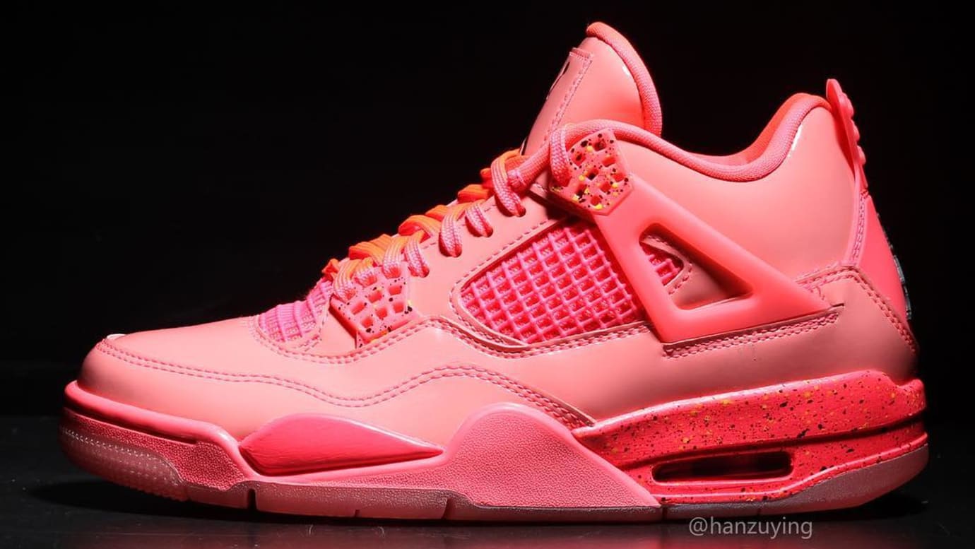 pink jordan 4 2019