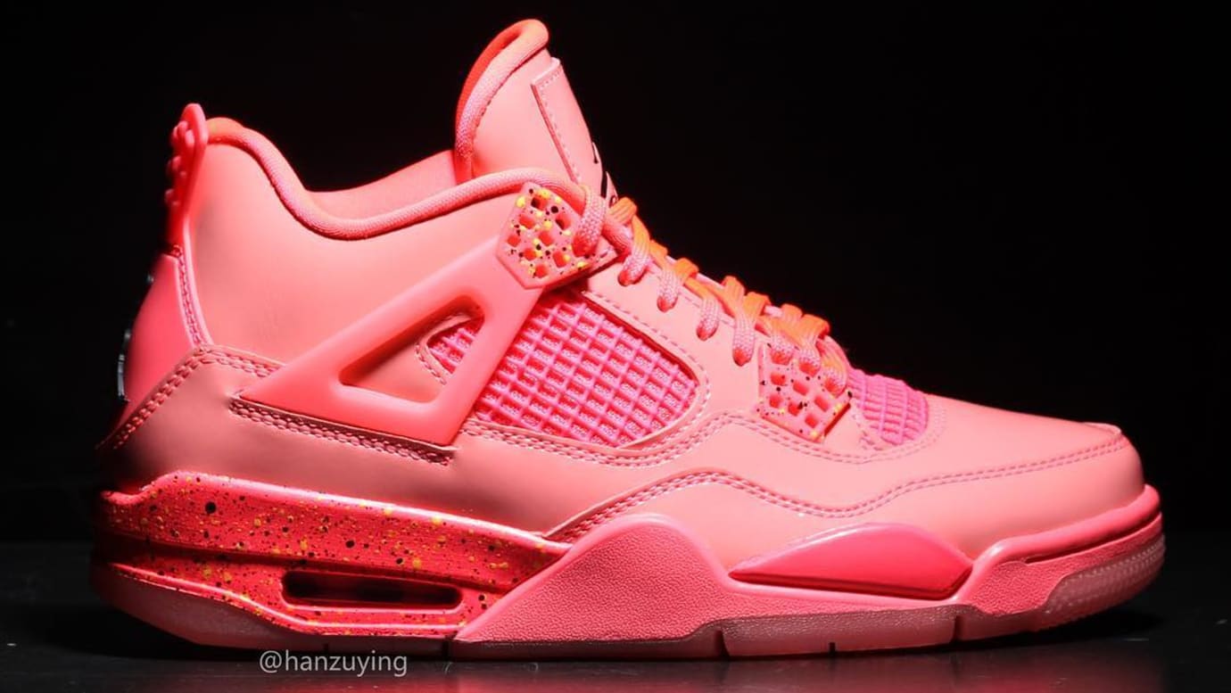 jordan women's retro 4 hot punch