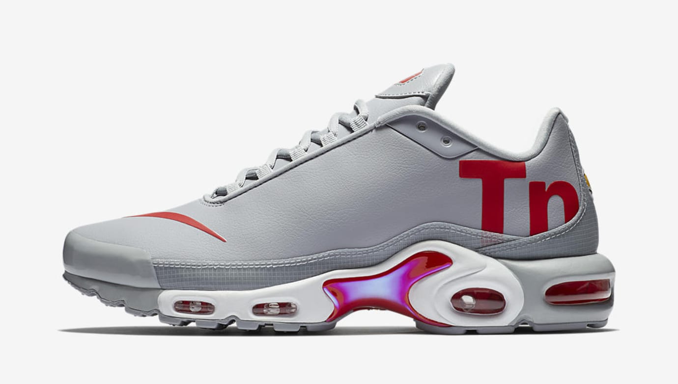 grey and red tns