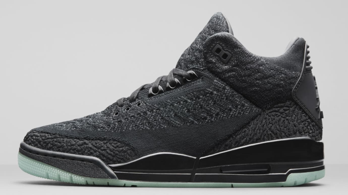 jordan 3 flyknit black