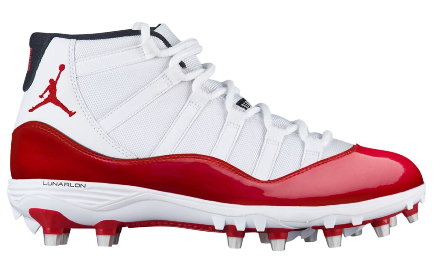 jordan 11 football cleats low